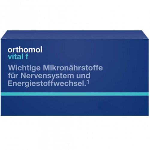 Orthomol Vital F for Her for Strong Immunity Against Fatigue and Stress Increases Energy Levels 30 Doses