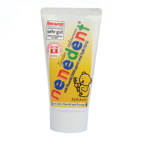 Dentinox Kinder Baby Toothpaste for Babies and Children Up to 6 Years Old with Fluoride 1.69 fl oz (50 ml)
