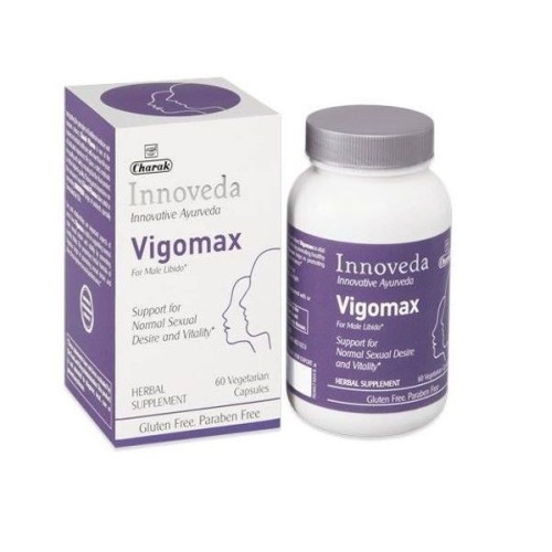 Charak Vigomax with Babi Teeth for High Libido and Sexuality 60 Capsules