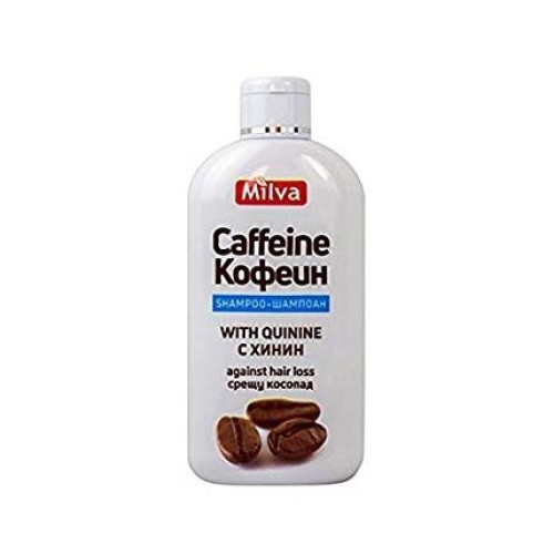 Milva Stimulating Shampoo for Hair Loss with Caffeine and Quinine for Toning 6.76 fl oz (200 ml)