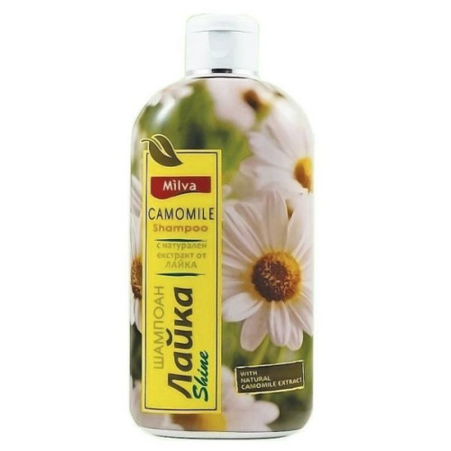 Milva Regenerating Shampoo with Chamomile for Blossoming and Damaged Hair 6.76 fl oz (200 ml)