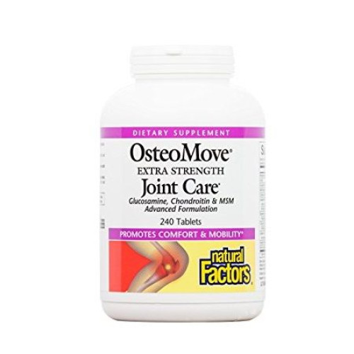 Naturals Factor Osteomove for Joint Pain Cartilage and Tendons 240 Tablets