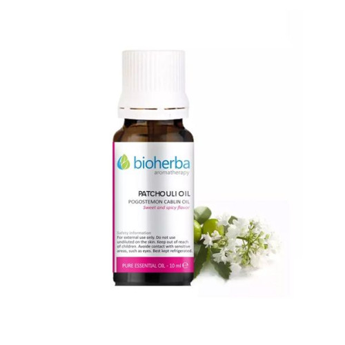 Bioherba Patchouli Essential Oil for Rapid Wound Healing 0.34 fl oz (10 ml)