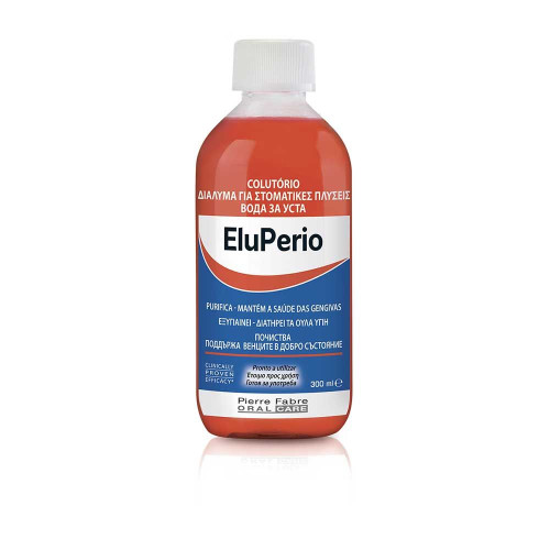 Eludril Eluperio Protective Cleansing Mouthwash for Healthy Gums Alcohol-Free 10.14 fl oz (300 ml)