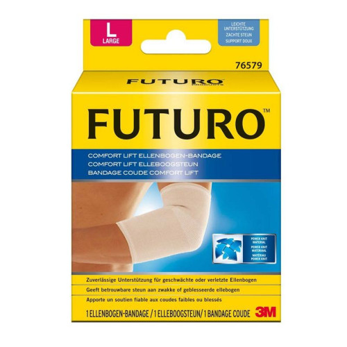 3M Futuro Comfort Lift Elbow Brace for Pain Relief During Movement Size L
