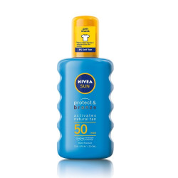Nivea Sun Protect and Bronze Spray SPF 50 6.76 fl oz (200 ml)