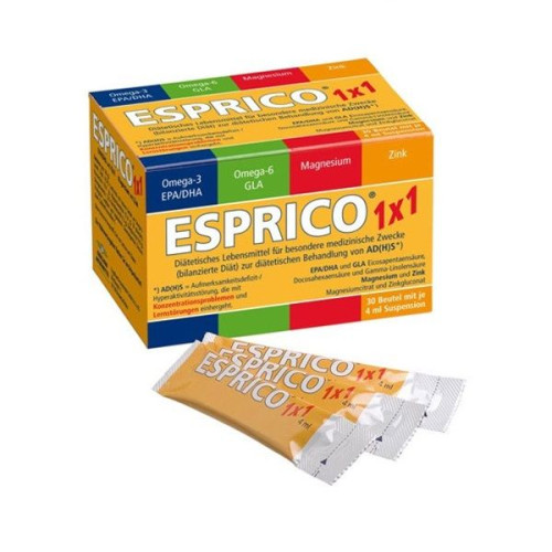 Esprico for Hyperactive Children 0.14 fl oz (4 ml) 30 Sachets