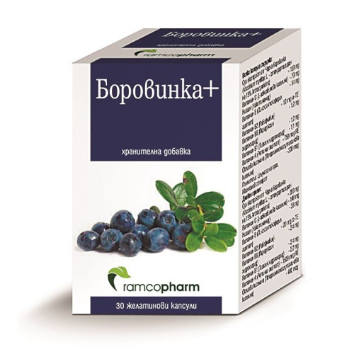Ramcopharm Blueberry Plus for Healthy Eyes and Clear Vision 30 Capsules