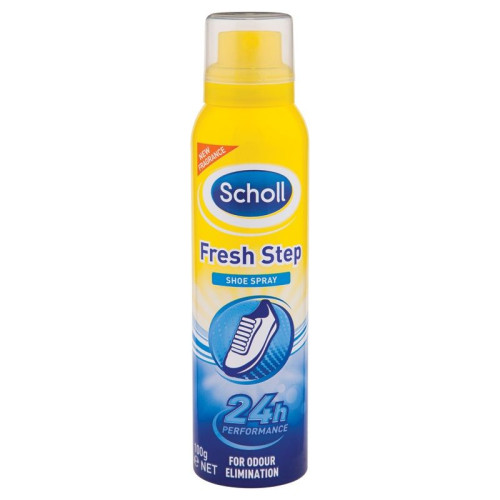 Scholl Effective Shoe Spray Against Unpleasant Odors for Freshness 5.07 fl oz (150 ml)
