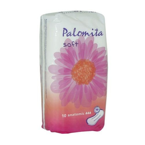 Palomita Soft Effective Ultra Thin Sanitary Pads with High Protection 10 pcs