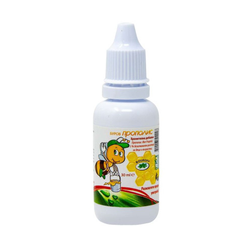 Bouroff Propolis Immune-boosting Product for the Whole Family 5% 1.01 fl oz (30 ml)