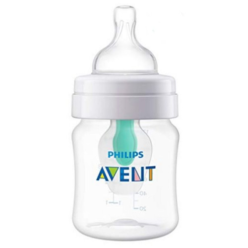 Philips Avent Anti-Colic Bottle with Classic Airfree Teat for Newborns 0+ 4.23 fl oz (125 ml)
