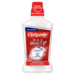 Colgate Max White Expert Whitening and Cleansing Mouthwash 16.91 fl oz (500 ml)