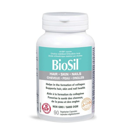 Biosil for Nourishing Hair Skin and Nails 118 mg 90 Capsules