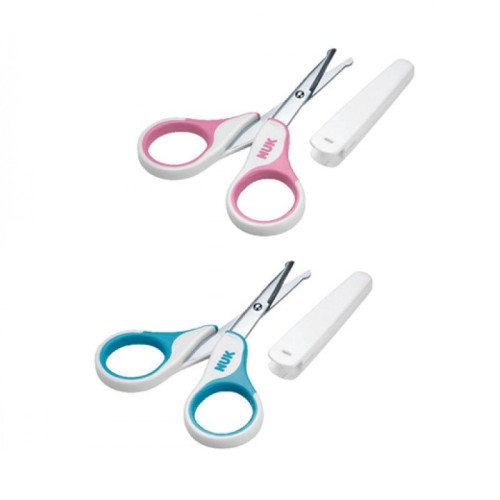 Nuk Baby Scissors with Safety Guard for Safe Nail Cutting