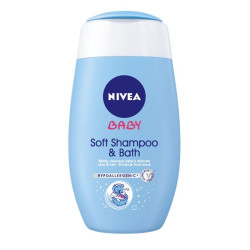 Nivea Baby Soft Bath Shampoo Delicate 6.76 fl oz (200 ml)