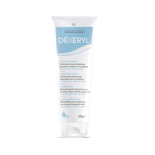 Pierre Fabre Dexeryl Emollient Cream for Dry Exhausted and Atopic Skin 8.82 oz (250 g)