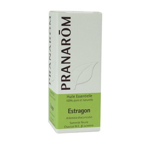 Pranarom Essential Oil from Tarragon for Colitis Cough and Spasms 0.17 fl oz (5 ml)