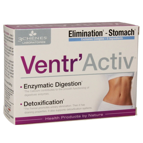 3Chenes Ventr' Activ Flat Stomach 60 Tablets