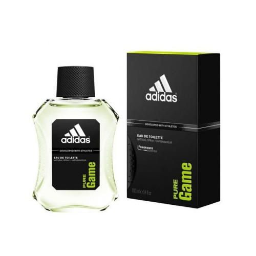 Adidas Pure Game Eau De Toilette for Men 3.38 fl oz (100 ml)