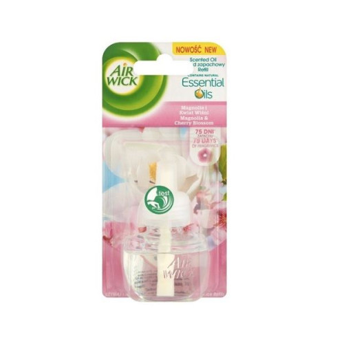 Air Wick Electrical Plug-In Magnolia and Cherry Blossom Refill for Electrical Air Freshener
