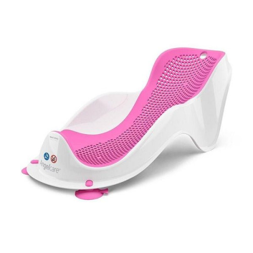 Angelcare Bath Mat for Children from 0-6 Months Pink