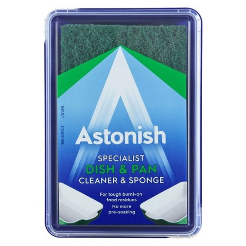 Astonish Cleaner and Sponge Cleaning Paste with Sponge 2 1.76 oz (50 g)