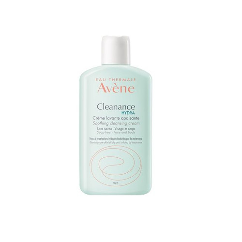 Avene Cleanance Hydra Soothing Cleansing Cream for Irritated Skin 6.76 fl oz (200 ml)