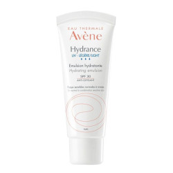 Avene Hydrance Light Moisturizing Emulsion for Face with Antioxidant Action SPF 30 1.35 fl oz (40 ml)