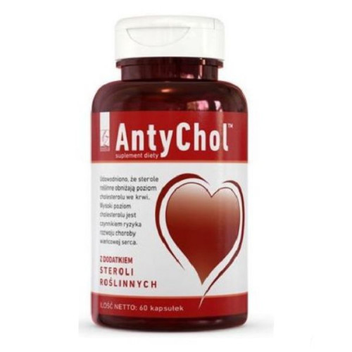 A-Z Medica Antichol Dietary Supplement for High Cholesterol 60 Capsules