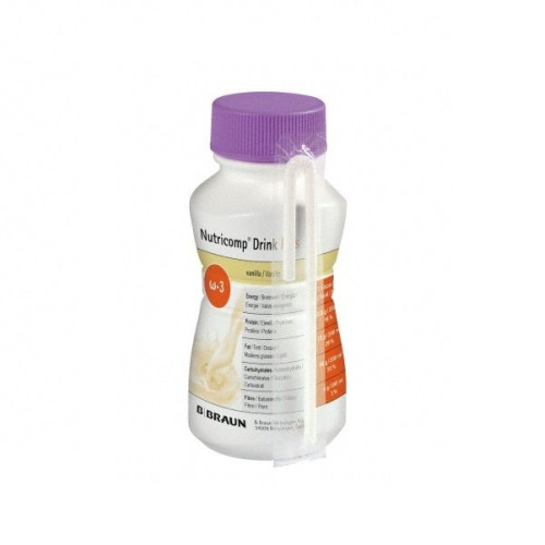 B Braun Nutricomp for Enteral Nutrition with Vanilla Flavor 6.76 fl oz (200 ml)