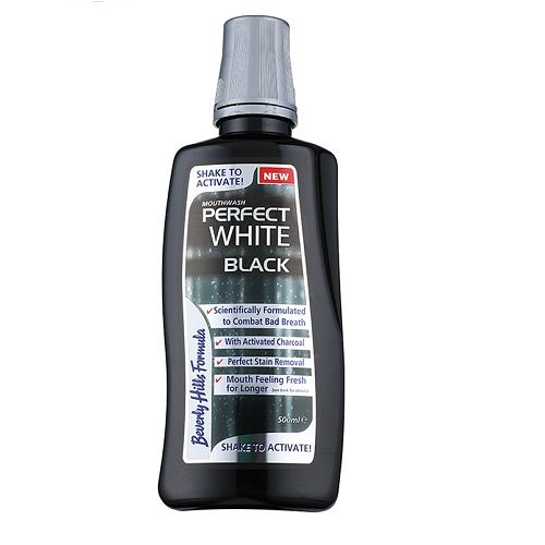 Beverly Hills Formula White Black Mouthwash 16.91 fl oz (500 ml)