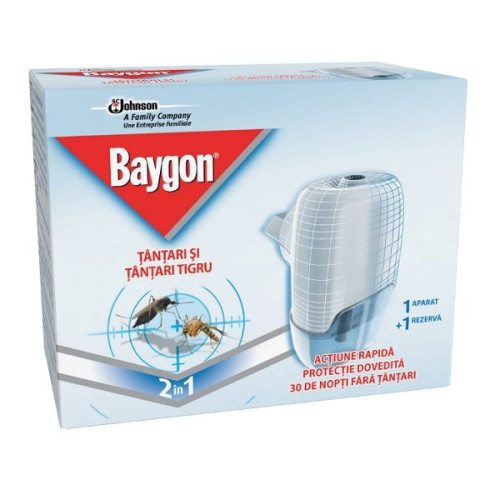 Baygon 2-in-1 Electric Mosquito Repellent 0.71 fl oz (21 ml)