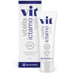 Benemedo Vitella Ictamo Face and Body Cream for Seborrhea Psoriasis Acne Eczema and Other Conditions 1.06 oz (30 g)