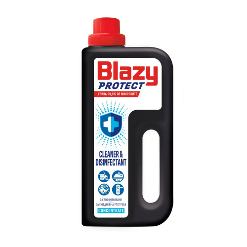 Blazy Protect Concentrate for Cleaning and Disinfecting Surfaces 33.81 fl oz (1000 ml)