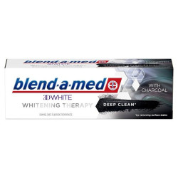 Blend-A-Med 3D Whitening Therapy Charcoal Whitening Toothpaste with Activated Charcoal 2.54 fl oz (75 ml)