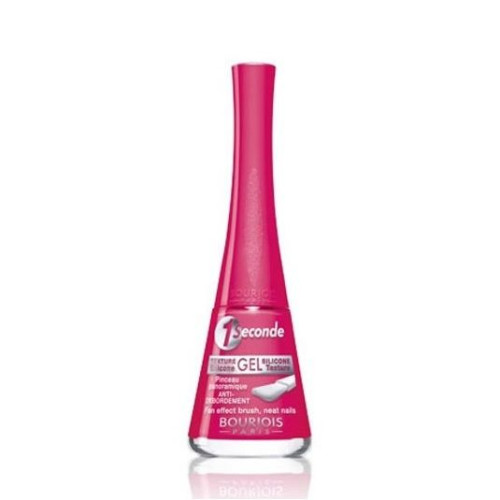 Bourjois 1 Seconde Gel Quick-drying Gel Nail Polish Color 7 Berry Much 0.30 fl oz (9 ml)