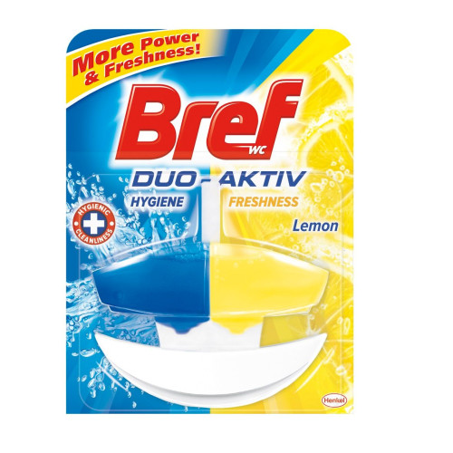 Bref WC Duo Active Liquid Toilet Block with Lemon Scent 1 pc