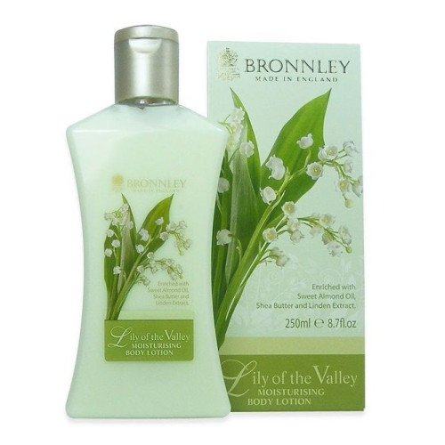 Bronnley Lily of the Valley Lily of the Valley Body Lotion with Lily of the Valley Fragrance 8.45 fl oz (250 ml)