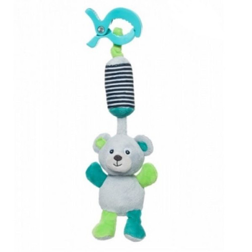 Canpol Babies Soft Toy with Rattle for Children 0+ Months Coral