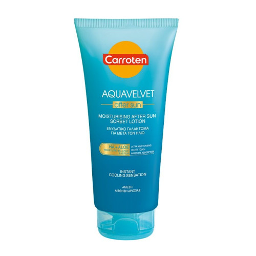 Carroten Aquavelvet Moisturizing Body Lotion for After Sun 6.76 fl oz (200 ml)