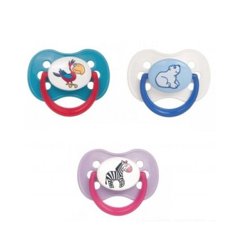 Canpol Babies Animals Rubber Pacifier for Children from 0 to 6 Months