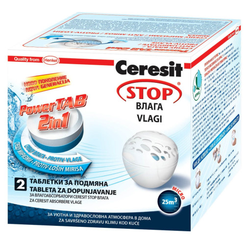 Ceresit Stop Pearl Moisture Absorber Tablets 2 pcs