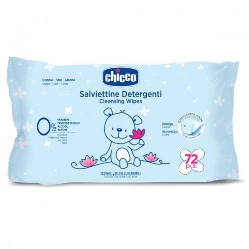 Chicco Cleansing Wipes 72 pcs