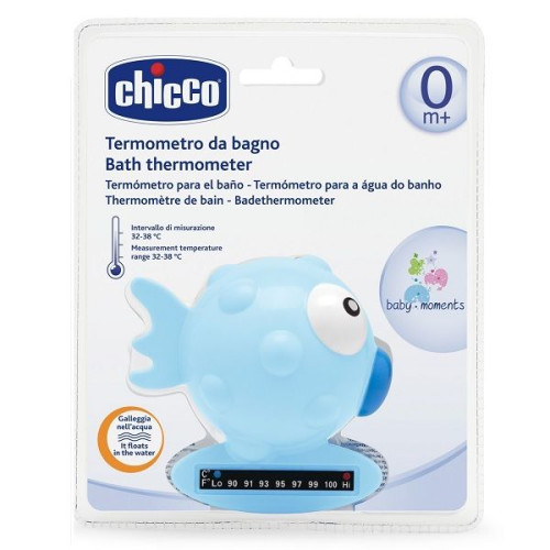 Chicco Bath Thermometer Blue