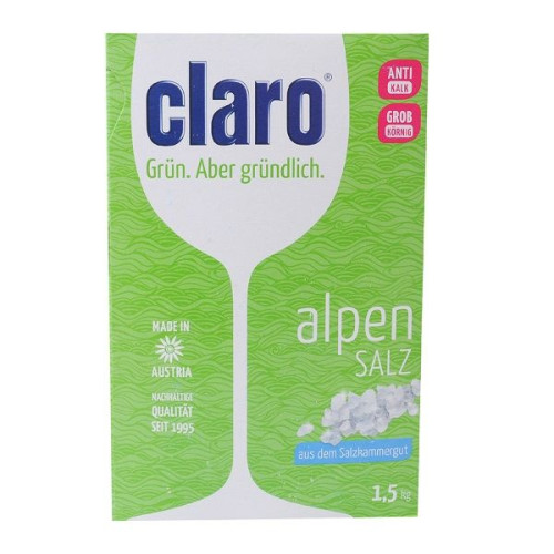 Claro Regenerating Salt for Dishwashers 3.31 lb (1500 g)