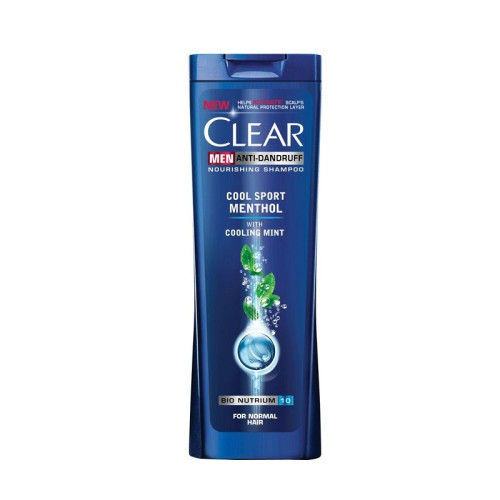 Clear Men Cool Sport Menthol Anti-Dandruff Shampoo for Men with Cooling Menthol 13.53 fl oz (400 ml)