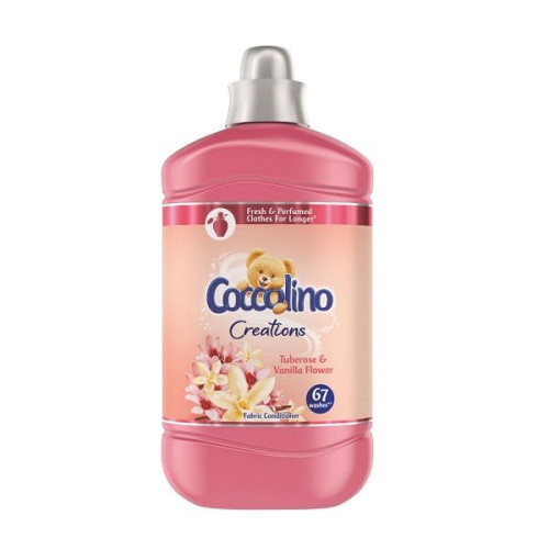 Coccolino Creations Vanilla Flower Concentrated Fabric Softener 56.81 fl oz (1680 ml)