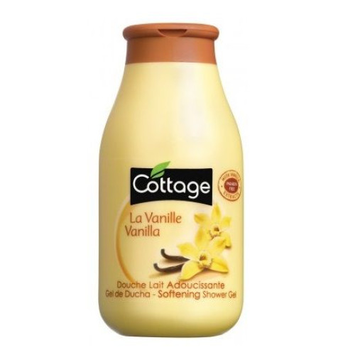 Cottage Creamy Shower Gel for Body with Vanilla Fragrance 8.45 fl oz (250 ml)
