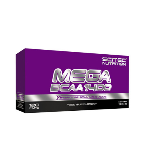 Scitec Nutrition Mega BCAA 1400 120 Capsules